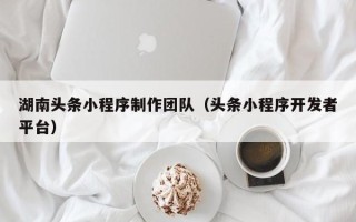 莱州湖南头条小程序制作团队（头条小程序开发者平台）
